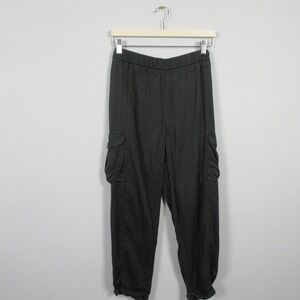 Lululemon Move Lightly Pant 25" Women 6 Green Cargo Jogger Travel Athleisure 218